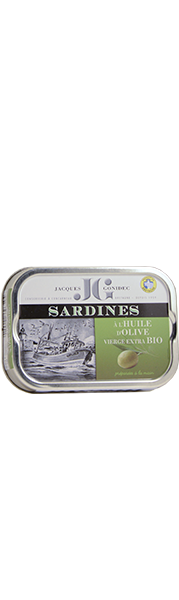 Sardines à l’Huile d’Olive Vierge Extra Bio 
