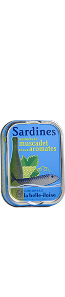Sardines marinèes au muscadet et aux aromates 